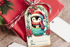 Christmas Gift Tags, Christmas labels, Christmas label tags Product Image 5