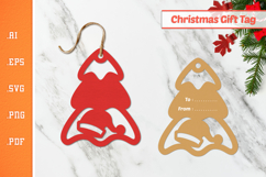 Christmas Tree Gift Tags Bundle - Paper Cut SVG Product Image 7