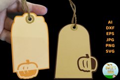 Two Gift Tags - Pumpkin Product Image 3