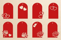 Collection of gift tags. Valentine's Day, wedding Product Image 3