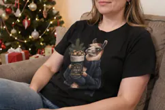 Gift-Wrap Grump Sarcastic Animals Sublimation Product Image 3