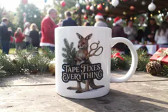 Gift-Wrap Grump Sarcastic Animals Sublimation Product Image 9