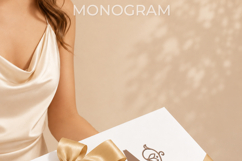 AA Wedding Monogram Logo | Elegant Initials Vector Product Image 2