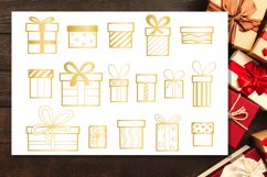 Presents SVG set - Gift box bundle - silhouette SVG Product Image 4