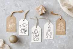 Have a Holly Jolly Christmas Doodle Clipart Product Image 5