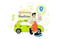 10 Gig Economy Realities Illustration Product Image 4