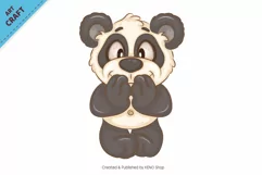 Cartoon Pandas 02. Clipart. Product Image 4