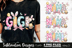 Mama Mimi Nana Gigi Easter 4 PNG Sublimation Product Image 4
