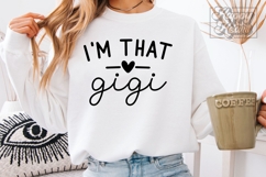 Pass Me To My Gigi Im That Gigi Bundle SVG PNG Mothers Day Product Image 3