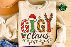 Christmas Gigi Claus PNG, Gigi PNG, Merry Christmas PNG Product Image 4