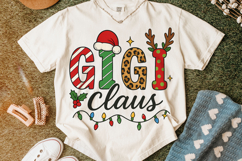 Christmas Gigi Claus PNG, Gigi PNG, Merry Christmas PNG Product Image 5