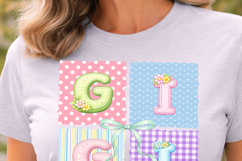Grandma PNG Bundle | Mama Gigi Mimi Nana Floral Sublimation Product Image 2