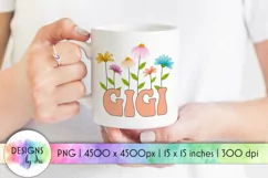 GIGI Sublimation | Spring Flowers | Mother's Day PNG Product Image 1