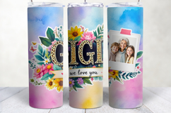 Gigi Photo Tumbler Wrap Design Product Image 1