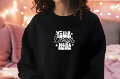 Gildan 18000 Black Mockup Product Image 1
