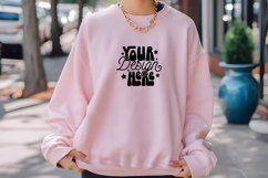 Gildan 18000 Mockup, Gildan 18000 Mockup Light Pink, Pink Product Image 1