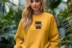 Gildan 18000 Sweatshirt Mockups, Women Sweatshirt Mockup, Product Image 1