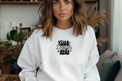 Gildan 18000 Sweatshirt Mockups, Women Sweatshirt Mockup, Product Image 1
