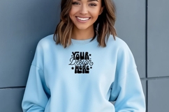 Gildan 18000 Sweatshirt Mockups, Women Sweatshirt Mockup, Product Image 1