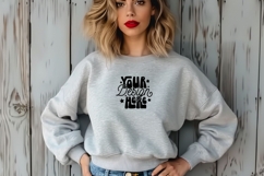 Gildan 18000 Sweatshirt Mockups, Women Sweatshirt Mockup, Product Image 1