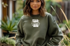 Gildan 18000 Sweatshirt Mockups, Women Sweatshirt Mockup, Product Image 1