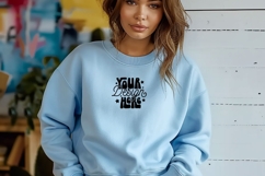 Gildan 18000 Sweatshirt Mockups, Women Sweatshirt Mockup, Product Image 1