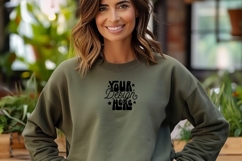 Gildan 18000 Sweatshirt Mockups, Women Sweatshirt Mockup, Product Image 1