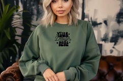 Gildan 18000 Sweatshirt Mockups, Women Sweatshirt Mockup, Product Image 1