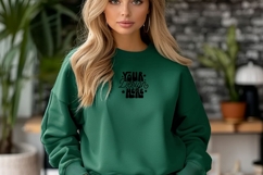 Gildan 18000 Sweatshirt Mockups, Women Sweatshirt Mockup, Product Image 1