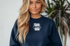 Gildan 18000 Sweatshirt Mockups, Women Sweatshirt Mockup, Product Image 1
