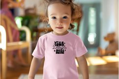 Kids T-shirt Mockup Bundle, Kids Mockup, Mockup Product Image 12