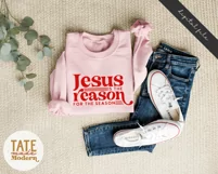Jesus is the reason for the season SVG cut file - Retro svg Product Image 6