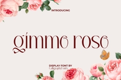 Gimme Rose Font Product Image 1