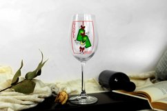 gin lover funny christmas sublimatin transfer