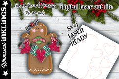 Sweet Gingerbread SVG Bundle For Laser Cutting Product Image 4