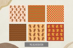 Ginger Bread Seamless Pattern Paper Pack Product Image 1