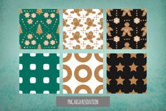 Gingerbread Seamless Pattern Paper Pack Product Image 1