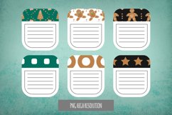 Gingerbread Shaped Journaling Pages Product Image 1