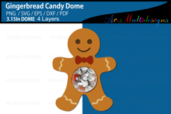 Gingerbread Candy Dome SVG Product Image 3