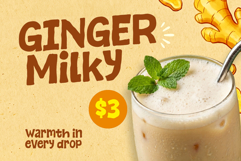 Ginger Times - Cozy &amp; Display Font Product Image 3