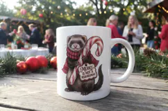 Gingerbread Bakery Shade Animals Sublimation Product Image 16
