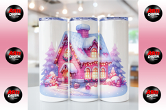 Pink Gingerbread Clipart Sublimation Product Image 5