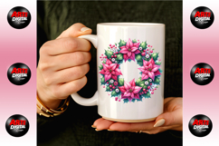 Pink Gingerbread Clipart Sublimation Product Image 11