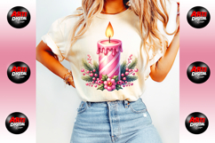 Pink Gingerbread Clipart Sublimation Product Image 8