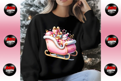 Pink Gingerbread Clipart Sublimation Product Image 7