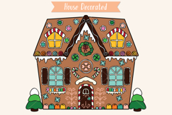 Colored Gingerbread Cookies | Christmas Candy House Product Image 9