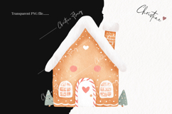 Cute Christmas Gingerbread Clipart | Christmas PNG Product Image 2