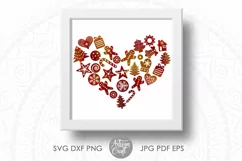 Gingerbread cookie Clipart as SVG cut file as digital download 