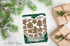 3D Inflated Christmas Money Card PNG | Christmas Printable Product Image 3