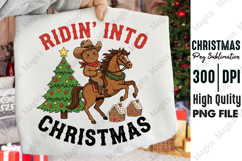 Gingerbread Cowboy Christmas PNG Product Image 1